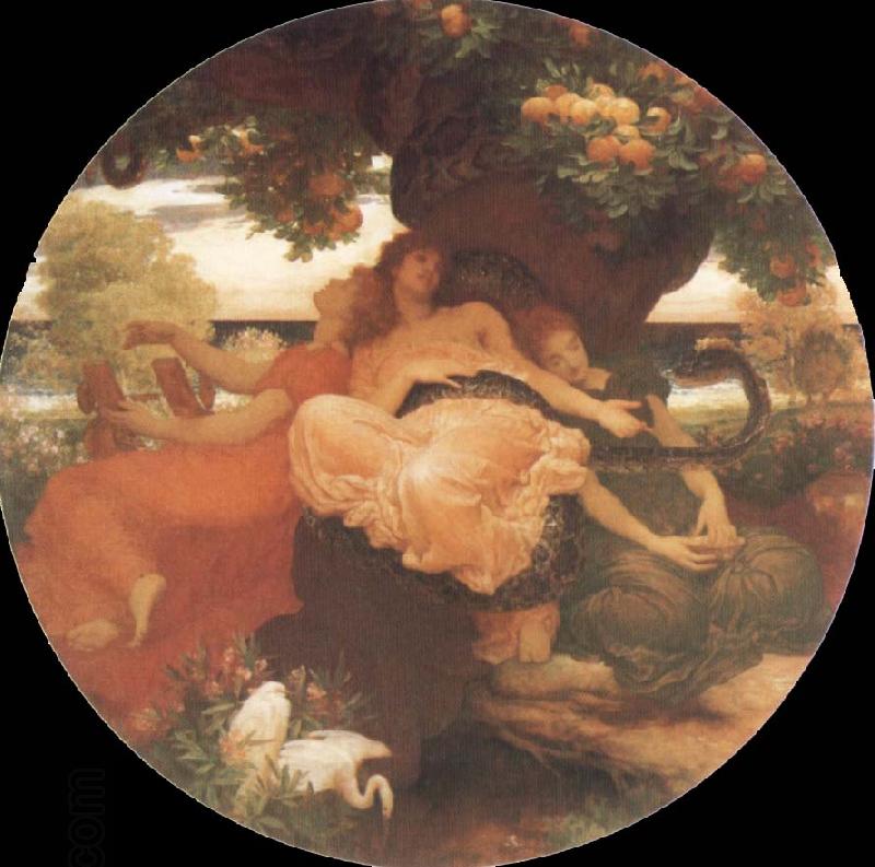 Frederick Leighton Garden of the Hesperides China oil painting art